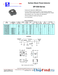 Datasheet EPI4L7192B30 manufacturer PCA