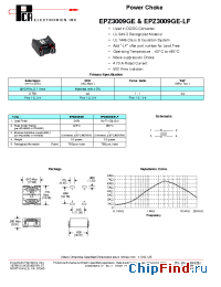 Datasheet EPZ3009GE manufacturer PCA