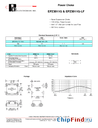 Datasheet EPZ3011G-LF manufacturer PCA