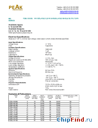 Datasheet P2BU-2415E manufacturer PEAK