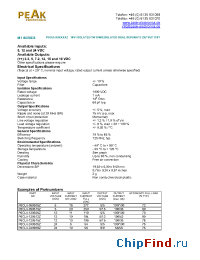 Datasheet P6CUI-240909Z manufacturer PEAK