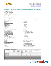 Datasheet P6LU-1212E manufacturer PEAK
