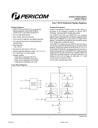 Datasheet PI29FCT520T manufacturer Pericom