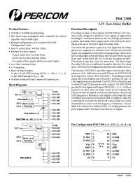 Datasheet PI6C2308-1HL manufacturer Pericom