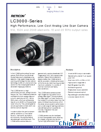 Datasheet LC3011PGC-022 manufacturer PerkinElmer