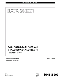 Datasheet 74ALS620AN manufacturer Philips