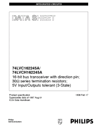 Datasheet 74HC/HCT154 manufacturer Philips