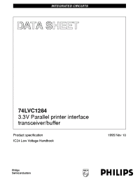 Datasheet 74LVC1284D manufacturer Philips