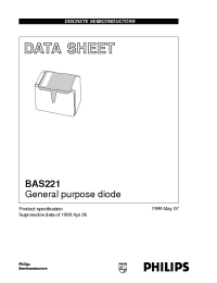 Datasheet BAS221 manufacturer Philips