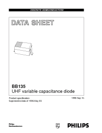 Datasheet BB135 manufacturer Philips