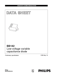 Datasheet BB142 manufacturer Philips