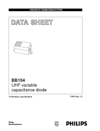 Datasheet BB154 manufacturer Philips