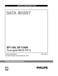 Datasheet BF1100 manufacturer Philips