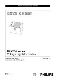 Datasheet BZX284 manufacturer Philips