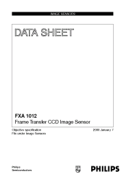 Datasheet FXA1012 manufacturer Philips