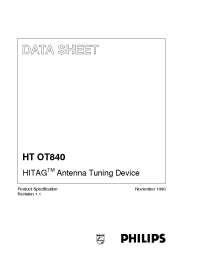 Datasheet HTOT840 manufacturer Philips
