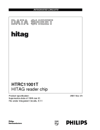 Datasheet HTRC11001T manufacturer Philips