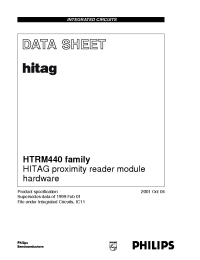 Datasheet HTRM440 manufacturer Philips