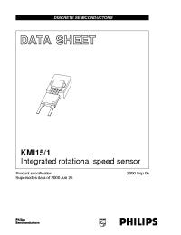 Datasheet KMI15 manufacturer Philips