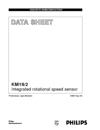 Datasheet KMI18 manufacturer Philips