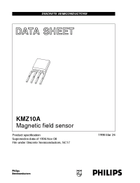 Datasheet KMZ10 manufacturer Philips