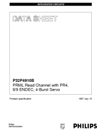Datasheet P32P4910B manufacturer Philips