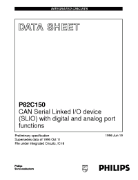 Datasheet P82C150 manufacturer Philips
