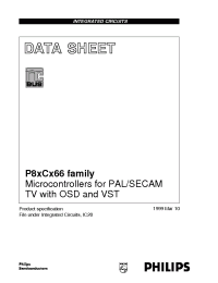 Datasheet P83C266 manufacturer Philips