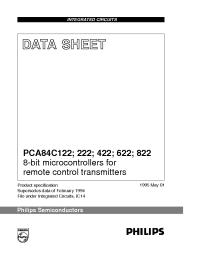 Datasheet PCA84C122AP manufacturer Philips