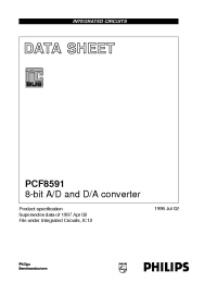 Datasheet PCA8591T manufacturer Philips