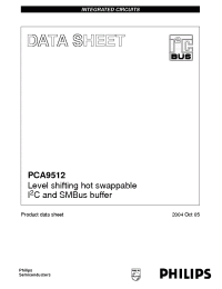 Datasheet PCA9512 manufacturer Philips