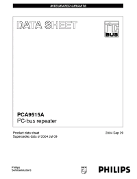 Datasheet PCA9515A manufacturer Philips