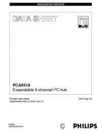 Datasheet PCA9518 manufacturer Philips