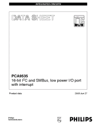 Datasheet PCA9535 manufacturer Philips