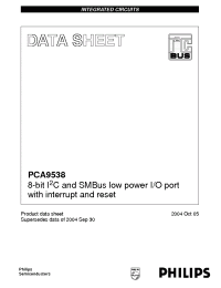 Datasheet PCA9538 manufacturer Philips