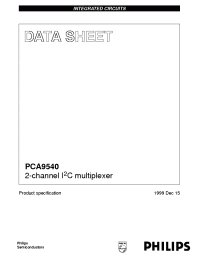 Datasheet PCA9540D manufacturer Philips