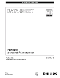 Datasheet PCA9540DP manufacturer Philips
