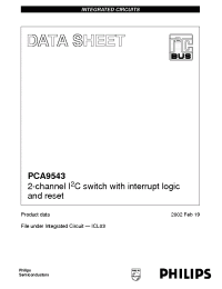 Datasheet PCA9544BS manufacturer Philips