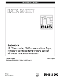 Datasheet SA56613 manufacturer Philips
