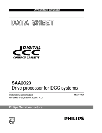 Datasheet SAA2023H manufacturer Philips