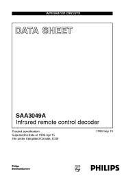 Datasheet SAA3049 manufacturer Philips