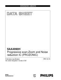 Datasheet SAA4990H/V2 manufacturer Philips