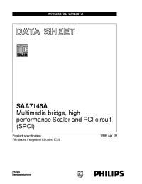 Datasheet SAA7146A manufacturer Philips