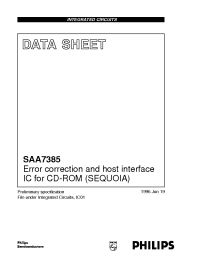 Datasheet SAA7385GP manufacturer Philips