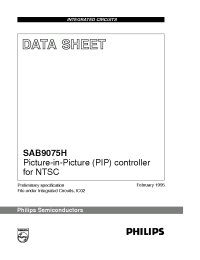 Datasheet SAB9075H manufacturer Philips