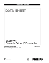 Datasheet SAB9077 manufacturer Philips