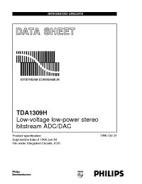 Datasheet TDA1309H/N3 manufacturer Philips