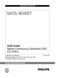 Datasheet TDA1310 manufacturer Philips