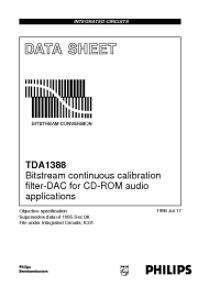 Datasheet TDA1388 manufacturer Philips