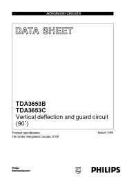 Datasheet TDA3653 manufacturer Philips